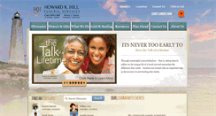 Desktop Screenshot of hkhfuneralservices.com